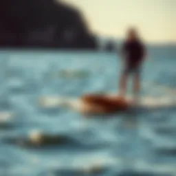 Takuma eFoil on the water