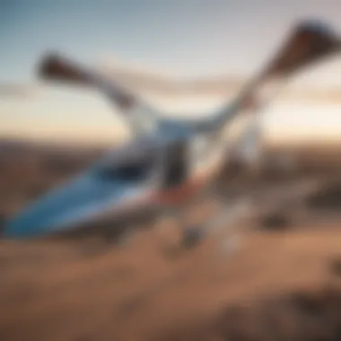 Close-up of a modern slingwing showcasing its innovative design features