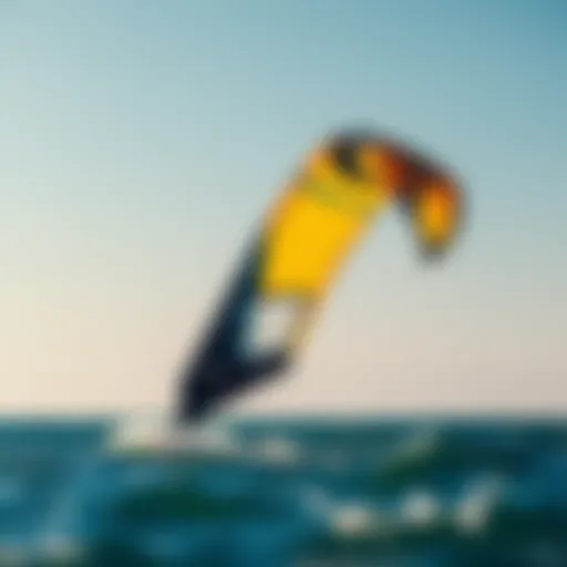 The Majesty of Ozone Kites in Motion Ozone kite soaring over the water