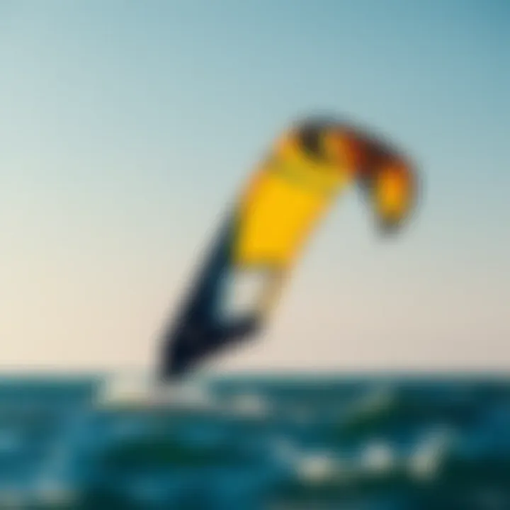 The Majesty of Ozone Kites in Motion Ozone kite soaring over the water