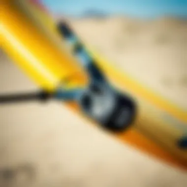 Innovative Features of Ozone Kites Close-up of Ozone kite technology features