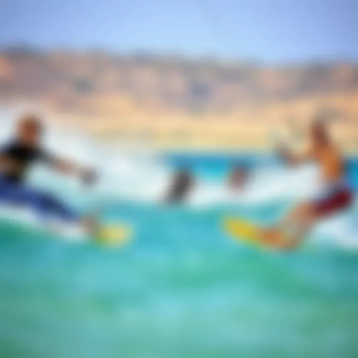 Diverse riders enjoying various styles using slingshot boards