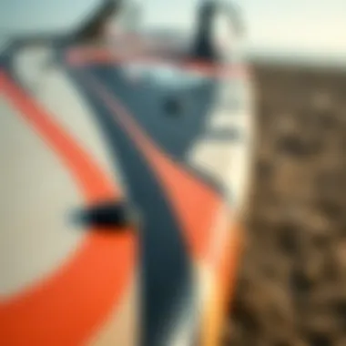 Close-up of slingshot board materials highlighting engineering excellence