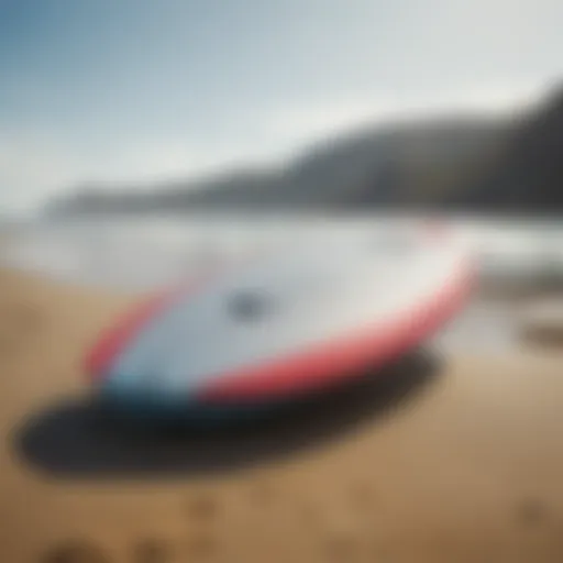 Anatomy of a kite surfboard showcasing design features and materials