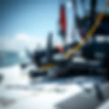 A close-up of well-maintained used kite surfing gear demonstrating care and upkeep.