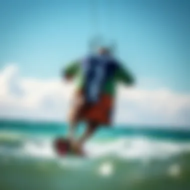 Collection of unique kitesurf t-shirt designs