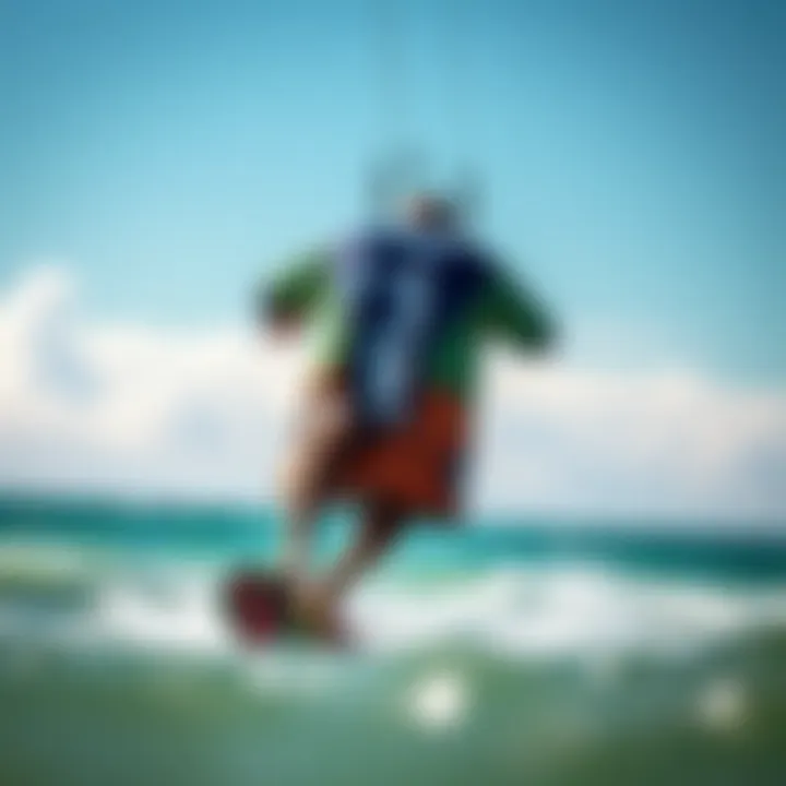 Collection of unique kitesurf t-shirt designs