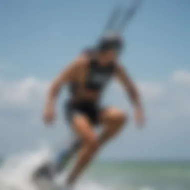 Innovative training techniques in kiteboarding