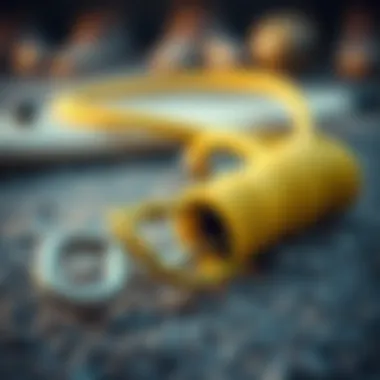 Maintenance tips for coiled surf leashes presented visually