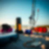 High-quality kite surfing gear setup on the beach