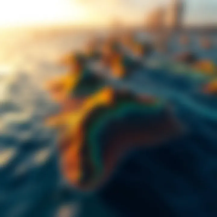 Detailed weather map of Maui showing wind patterns