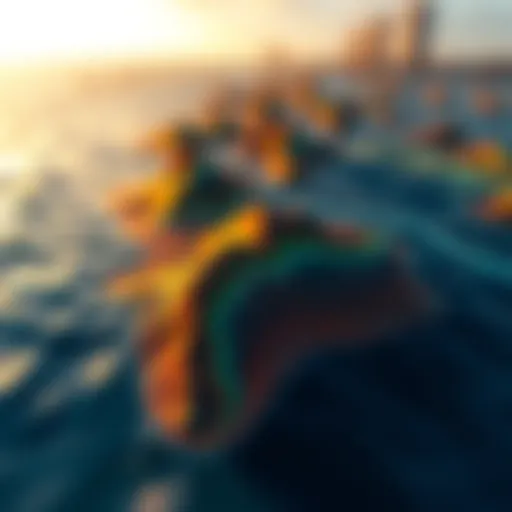 Wind Patterns for Kiteboarding in Maui Detailed weather map of Maui showing wind patterns