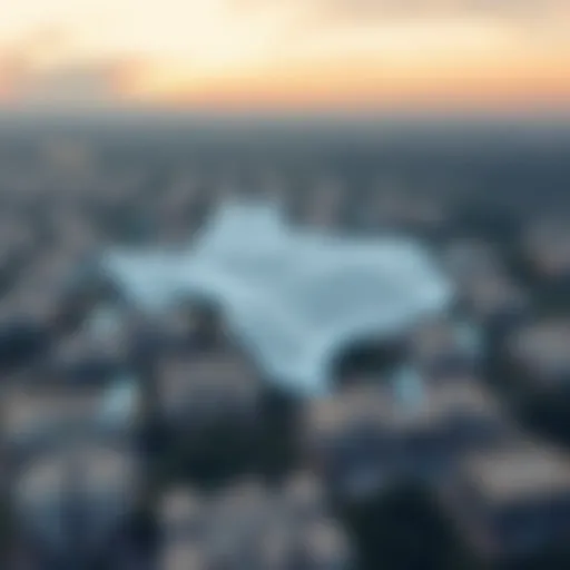 Wind Patterns Across Texas Map showcasing Texas wind patterns