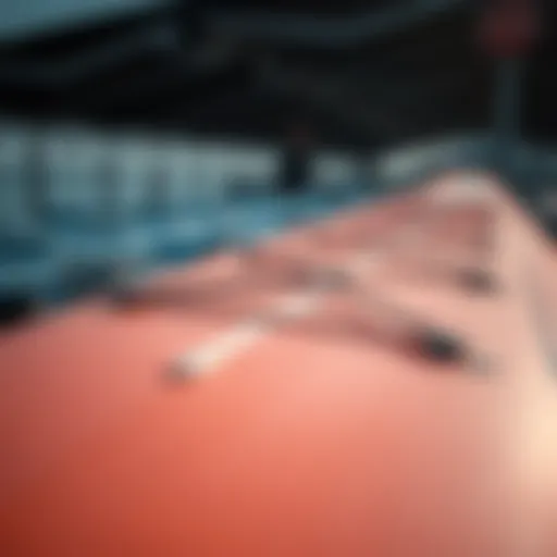 Innovative Design of Foil Paddle Boards Detailed view of foil paddle board construction