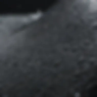 Close-up of wetsuit material showcasing texture and flexibility